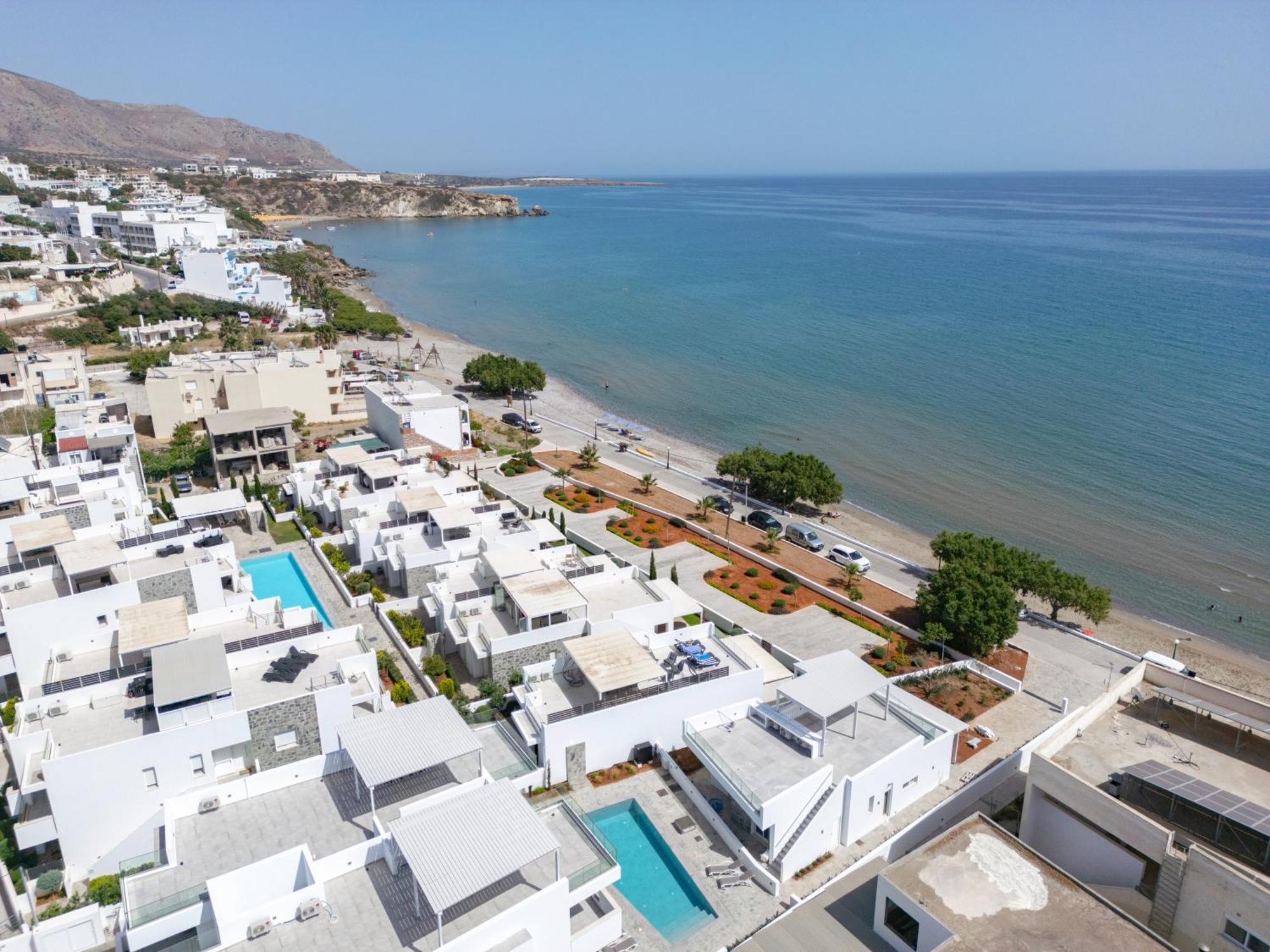 Makrygialos Long Beach Villa 1 Exterior photo